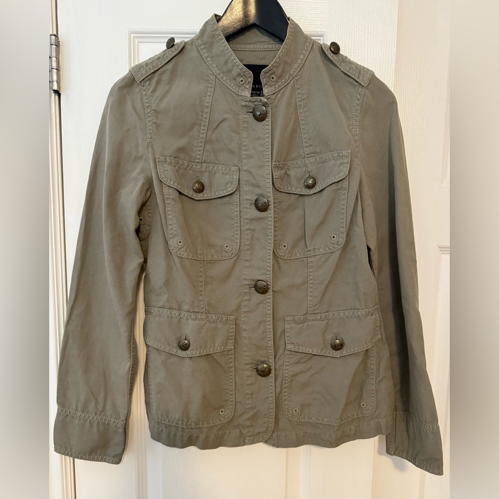 Banana Republic Green Khaki Utility Jacket